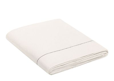 Le Jacquard Francais Nuances White Flat Sheet 29938