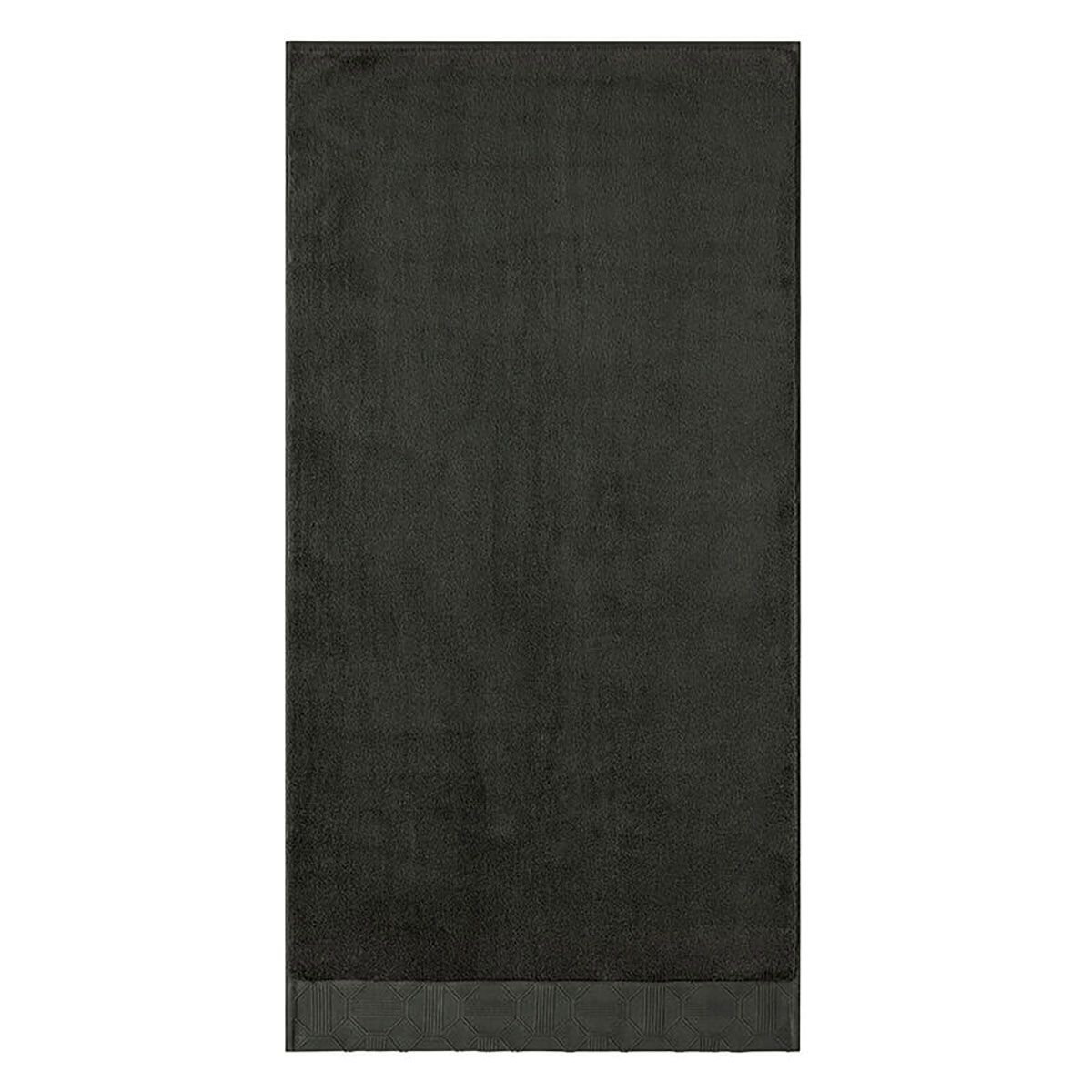 Le Jacquard Francais Palacio Dark Grey Guest Towel 30012