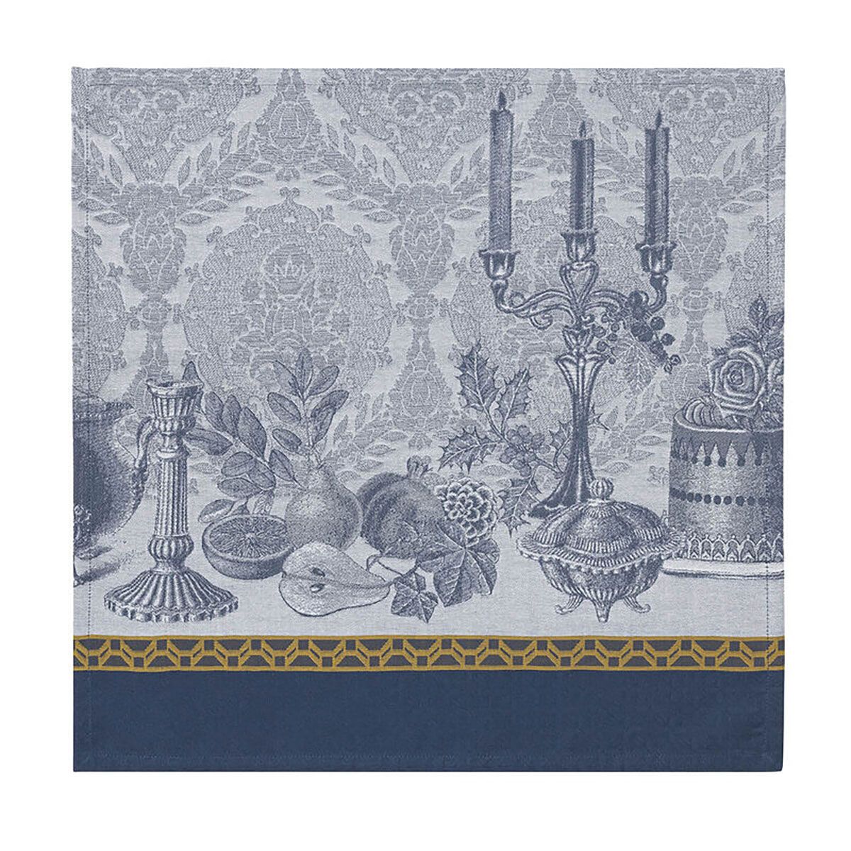 Le Jacquard Francais Festin Blue Napkin 30039