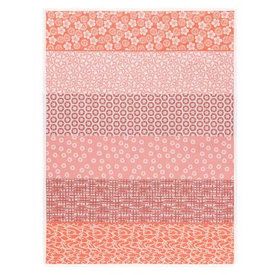 Le Jacquard Francais Wagara Pink Tea Towel 30307