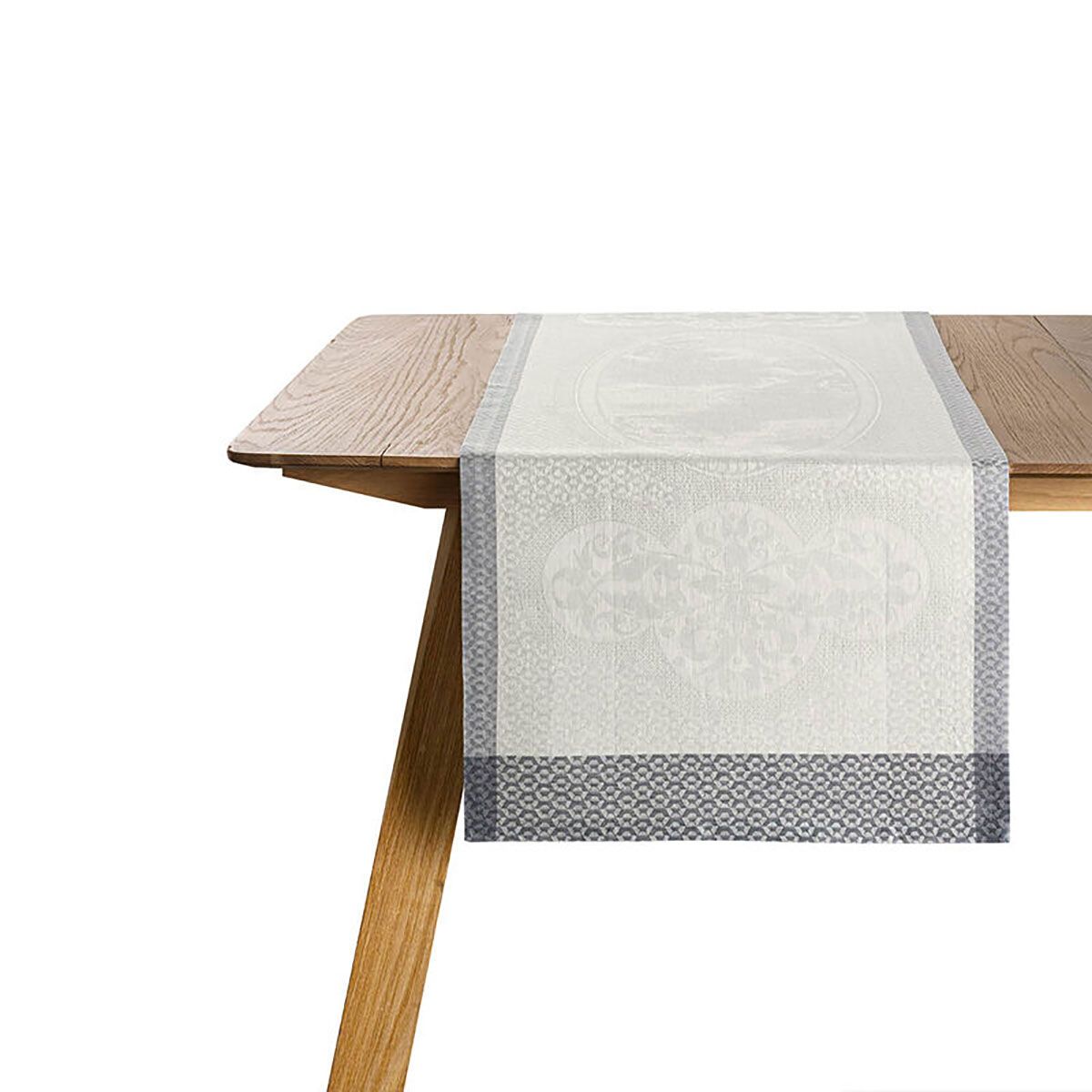 Le Jacquard Francais Evasion Celeste Grey Runner 30263
