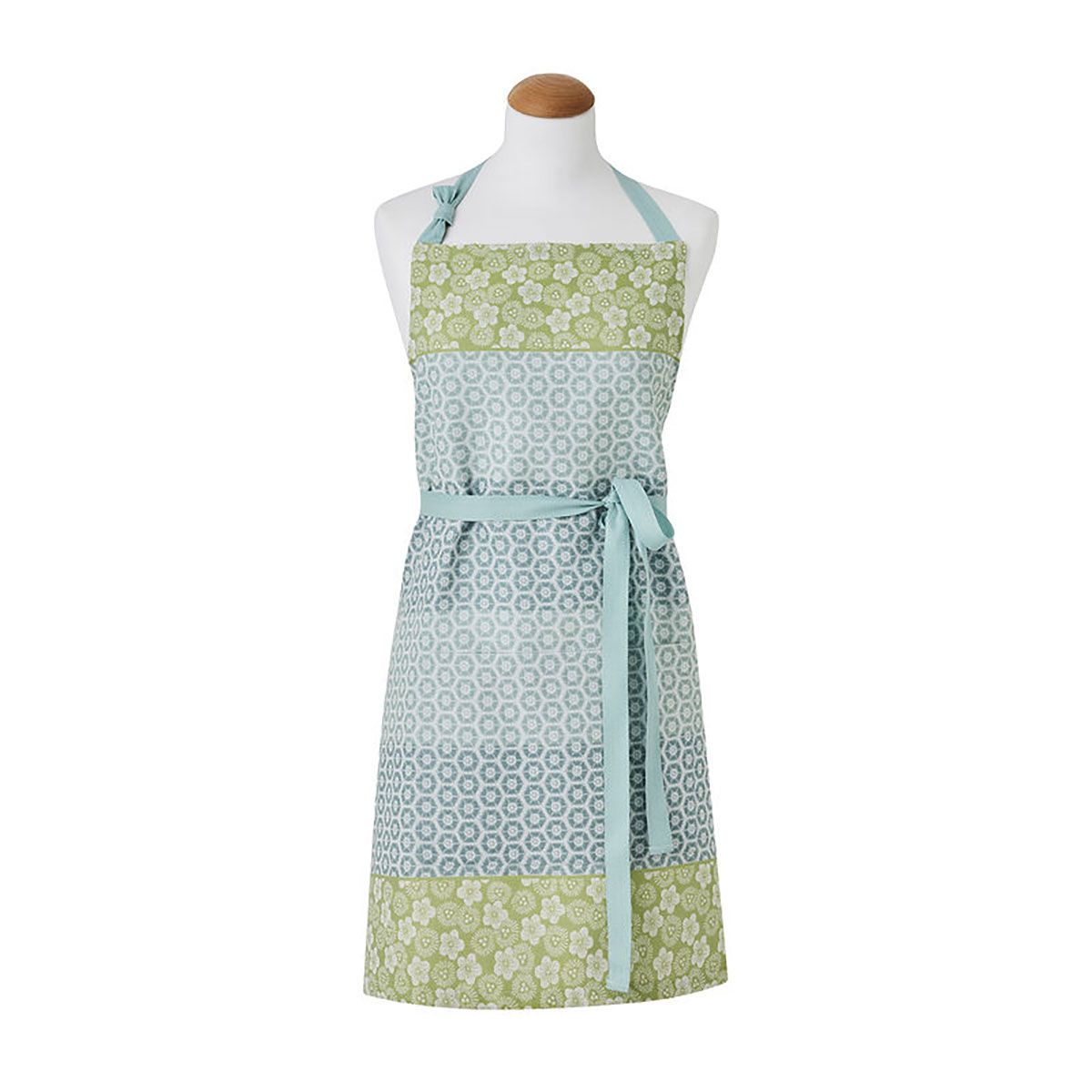 Le Jacquard Francais Wagara Green Apron 30327