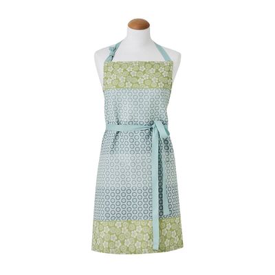 Le Jacquard Francais Wagara Green Apron 30327