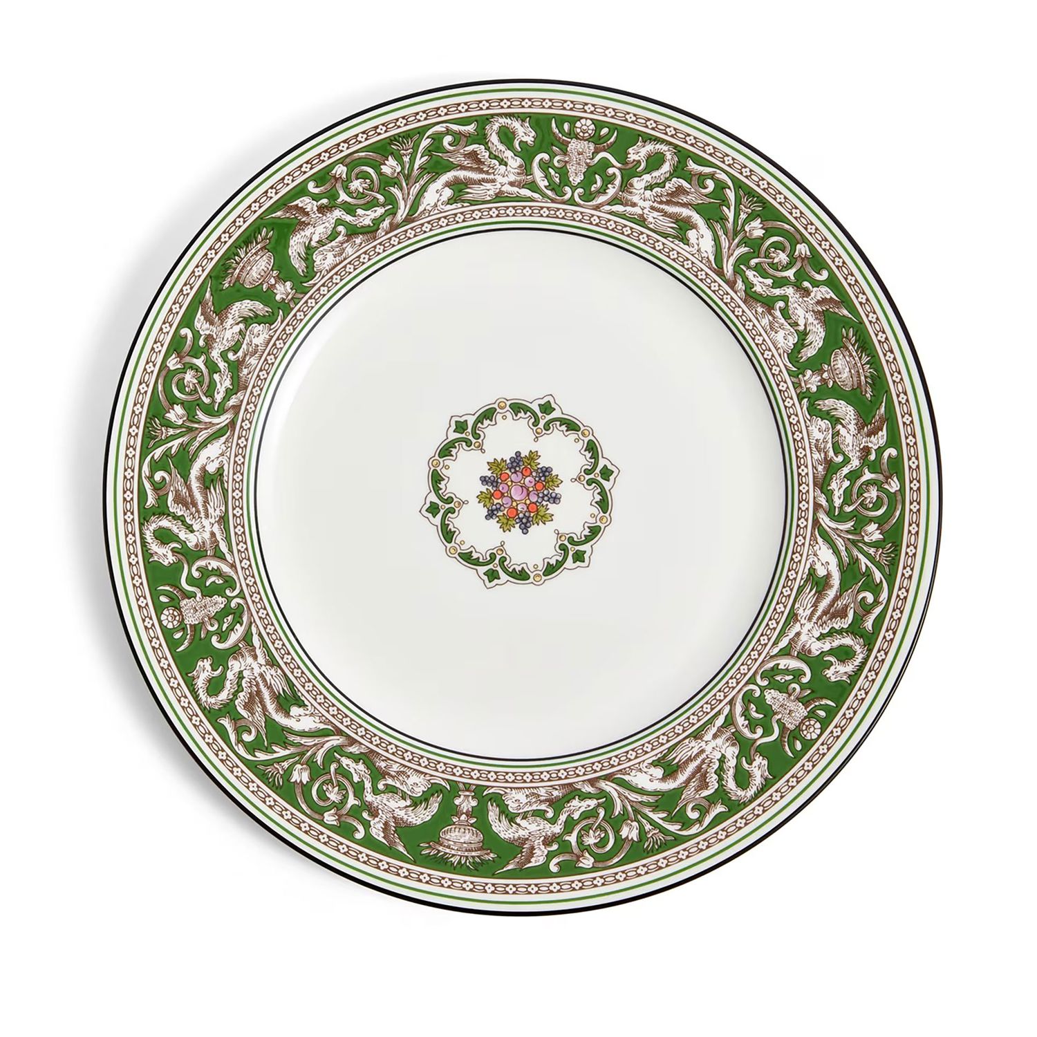 Wedgwood Florentine Verde Plate 27.3Cm 10.7 Inch 1070536, 701587480130
