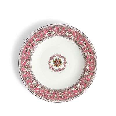 Wedgwood Florentine Fuchsia Rim Soup 22.8Cm 8.9 Inch 1070520, 701587480109
