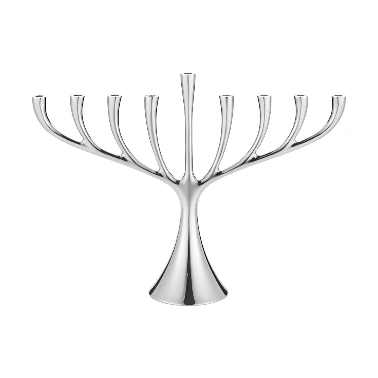 George Jensen Cobra Menorah Stainless Steel Mirror 10020221, 5713275239765