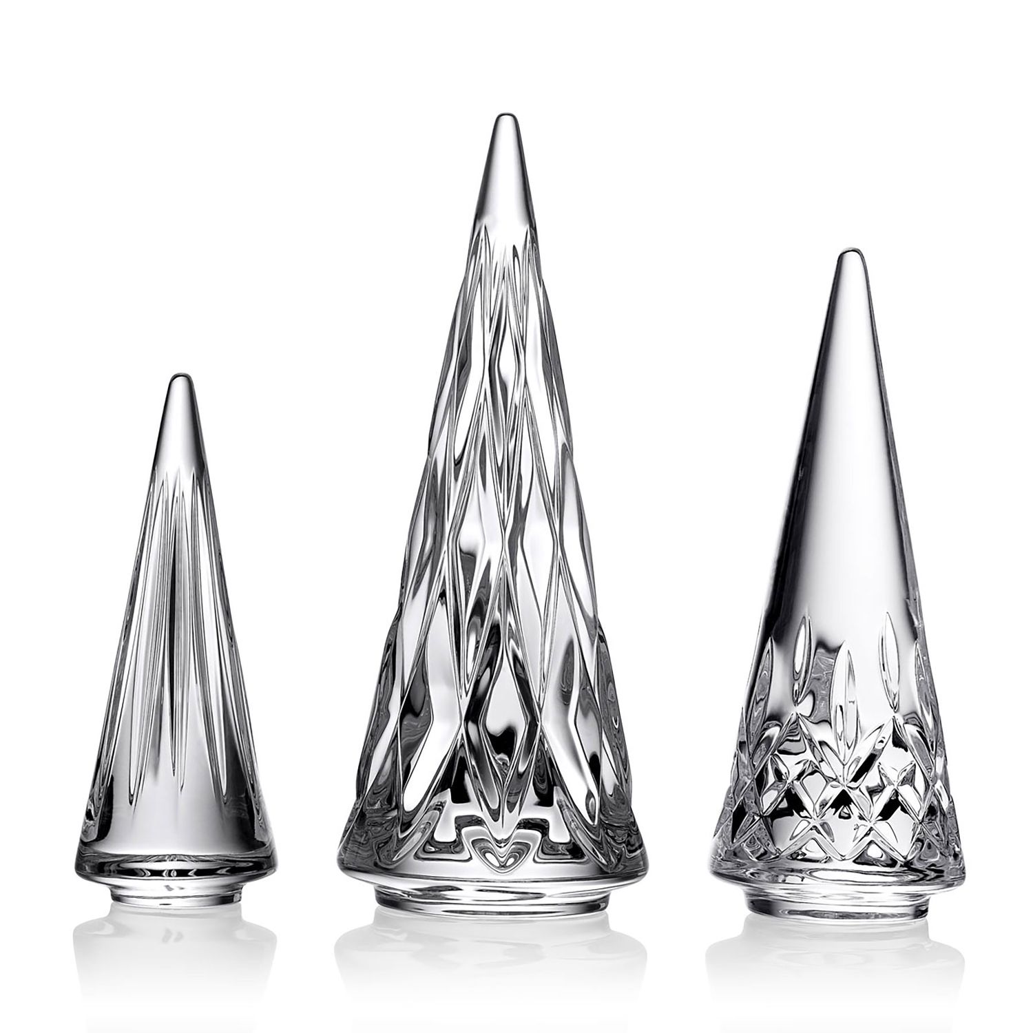 Waterford Standing Trees Set of 3 1072423, 701587482042