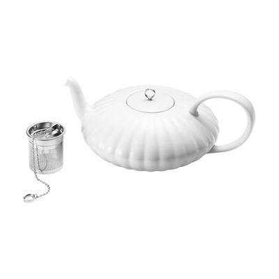 George Jensen Bernadotte Tea Pot Porcelain 10019637, 5713275222415