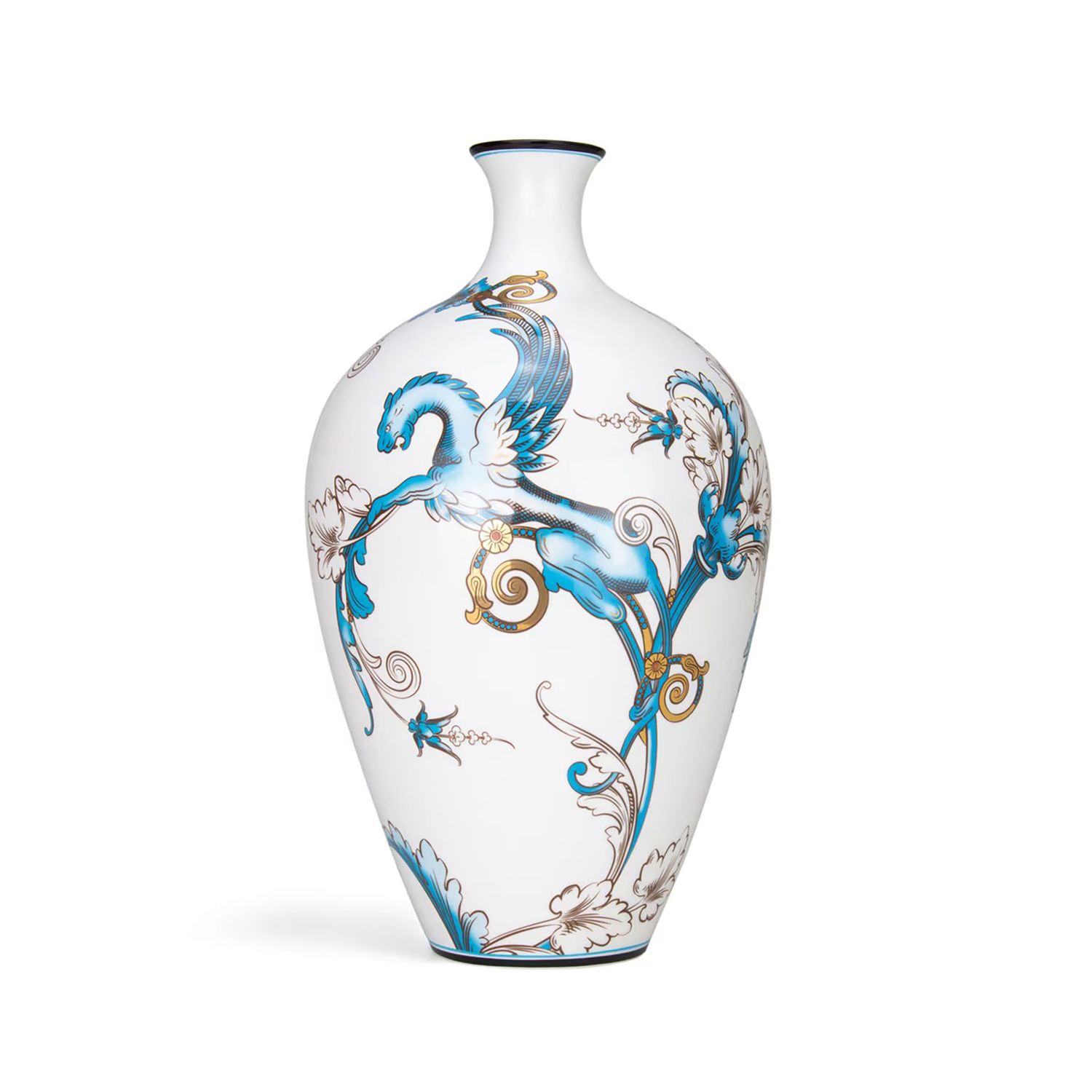 Wedgwood Florentine Turquoise Vase 35Cm 13.8 Inch 1069035, 701587477741