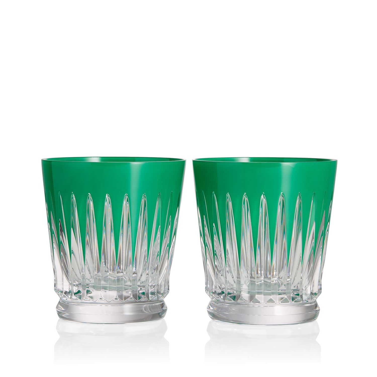 Waterford New Year Tumblers Firework Set of 2 Green 1072472, 701587482158