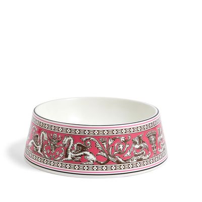 Wedgwood Florentine Fuchsia Pet Bowl 21Cm 8.2 Inch 1072506, 701587482691