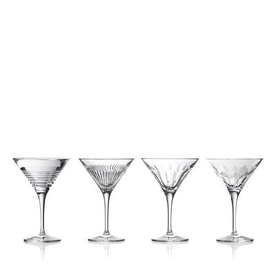Waterford Mixology Martini 250Ml 8Fl oz Mixed Set of 4 1070494, 701587479844