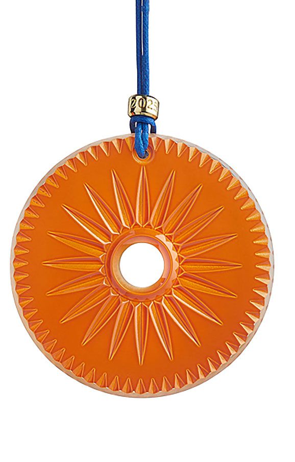Waterford New Year Disc Firework Orange 1072458, 701587482196