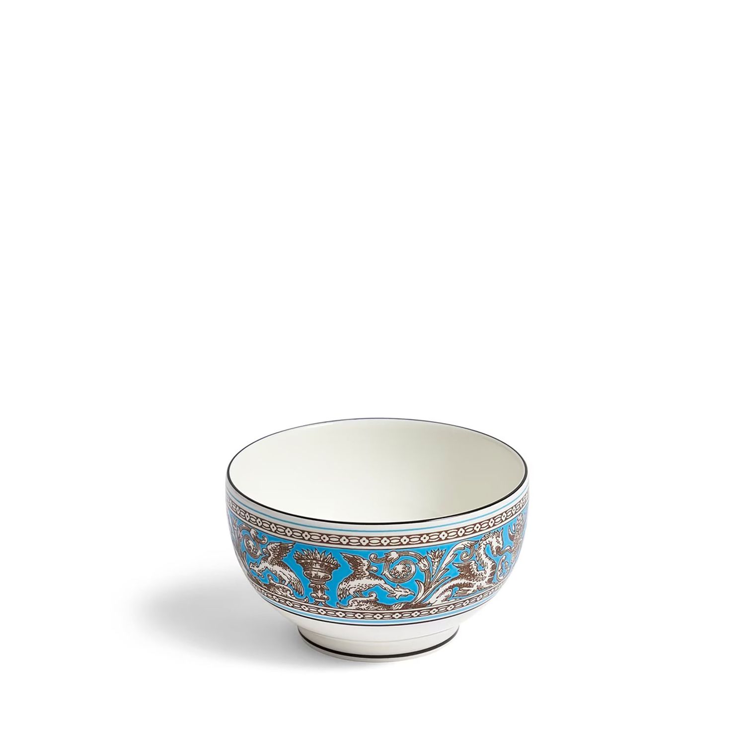 Wedgwood Florentine Turquoise Rice Bowl 10.5Cm 4.1 Inch 1070535, 701587480017