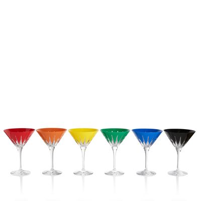 Waterford New Year Martini Firework Set of 6 Mixed 1072462, 701587482080