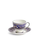 Wedgwood Florentine Marine Teacup Saucer 174Ml 5.8Fl oz 1070727, 701587480215