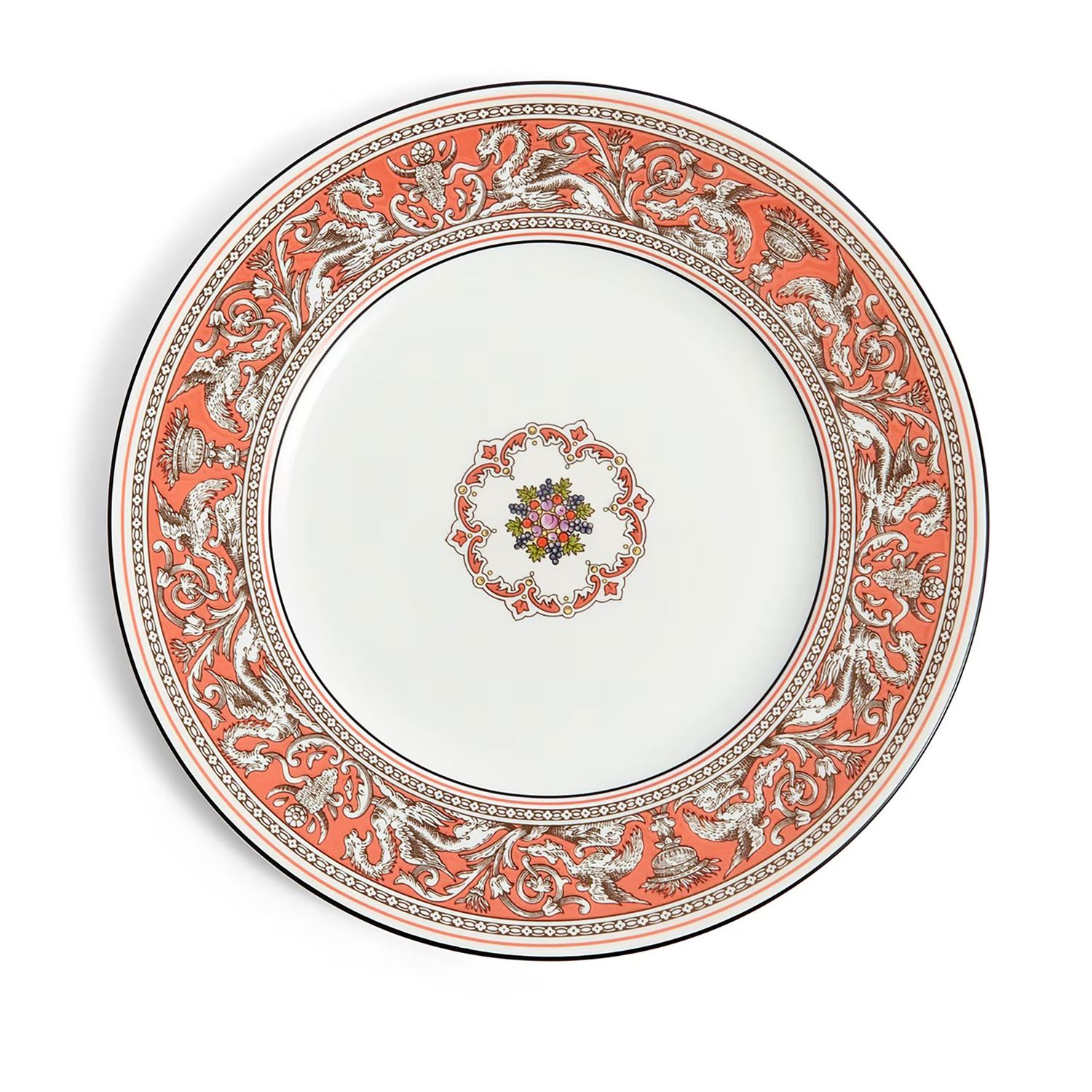 Wedgwood Florentine Salmon Plate 27.3Cm 10.7 Inch 1070513, 701587480031