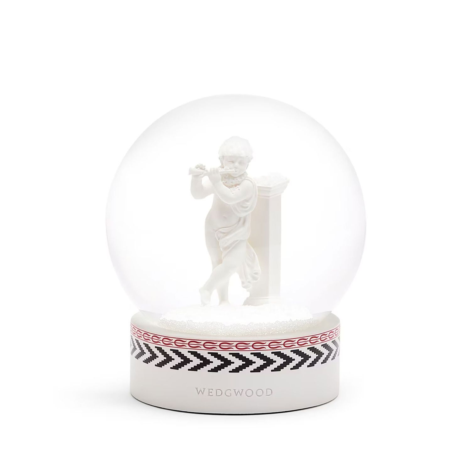 Wedgwood Christmas Cherub Snow Globe 1071004, 701587480697