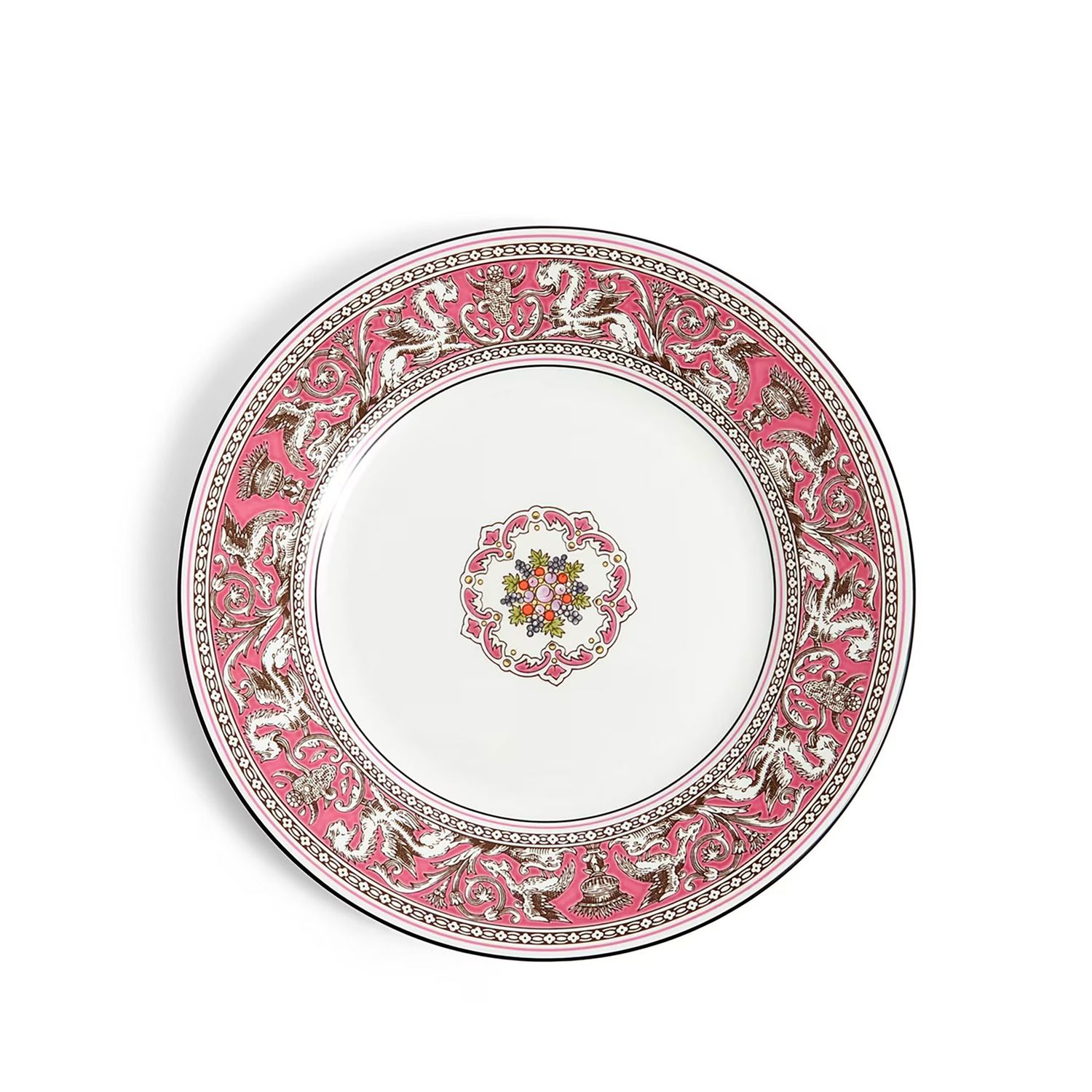 Wedgwood Florentine Fuchsia Plate 20.6Cm 8.1 Inch 1070519, 701587480093