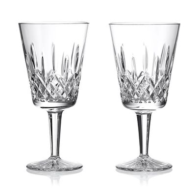 Waterford Lismore Medium Goblet 360Ml 12Fl oz Set of 2 1070325, 701587479752
