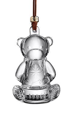 Waterford My First Bear Ornament 2024 1071520, 701587481069