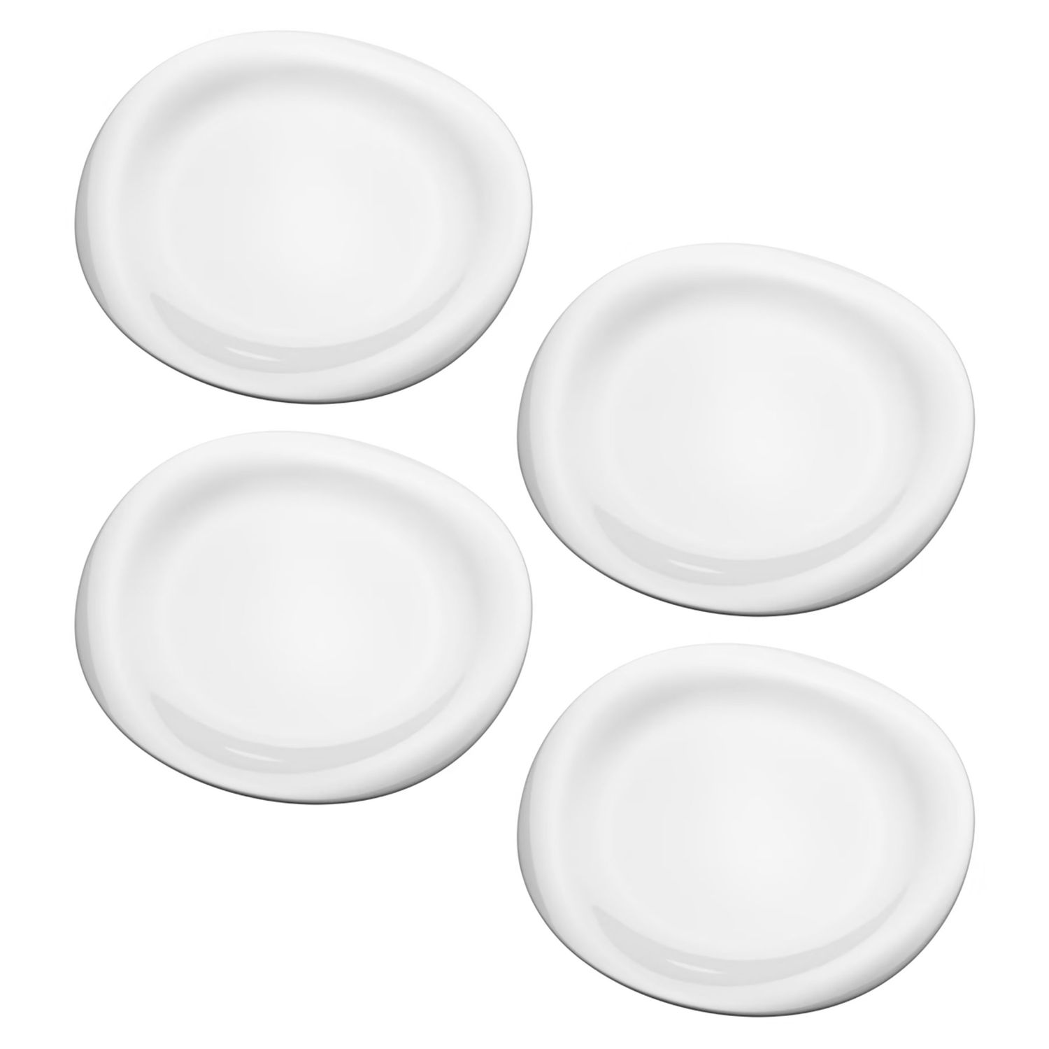 George Jensen Cobra Dinner Plate Porcelain 4 Piece 10019235, 5713275207702