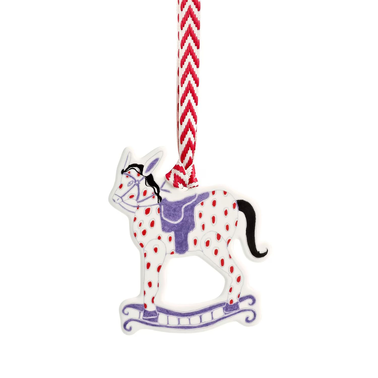 Wedgwood Christmas Ornament Rocking Horse 1071005, 701587480680