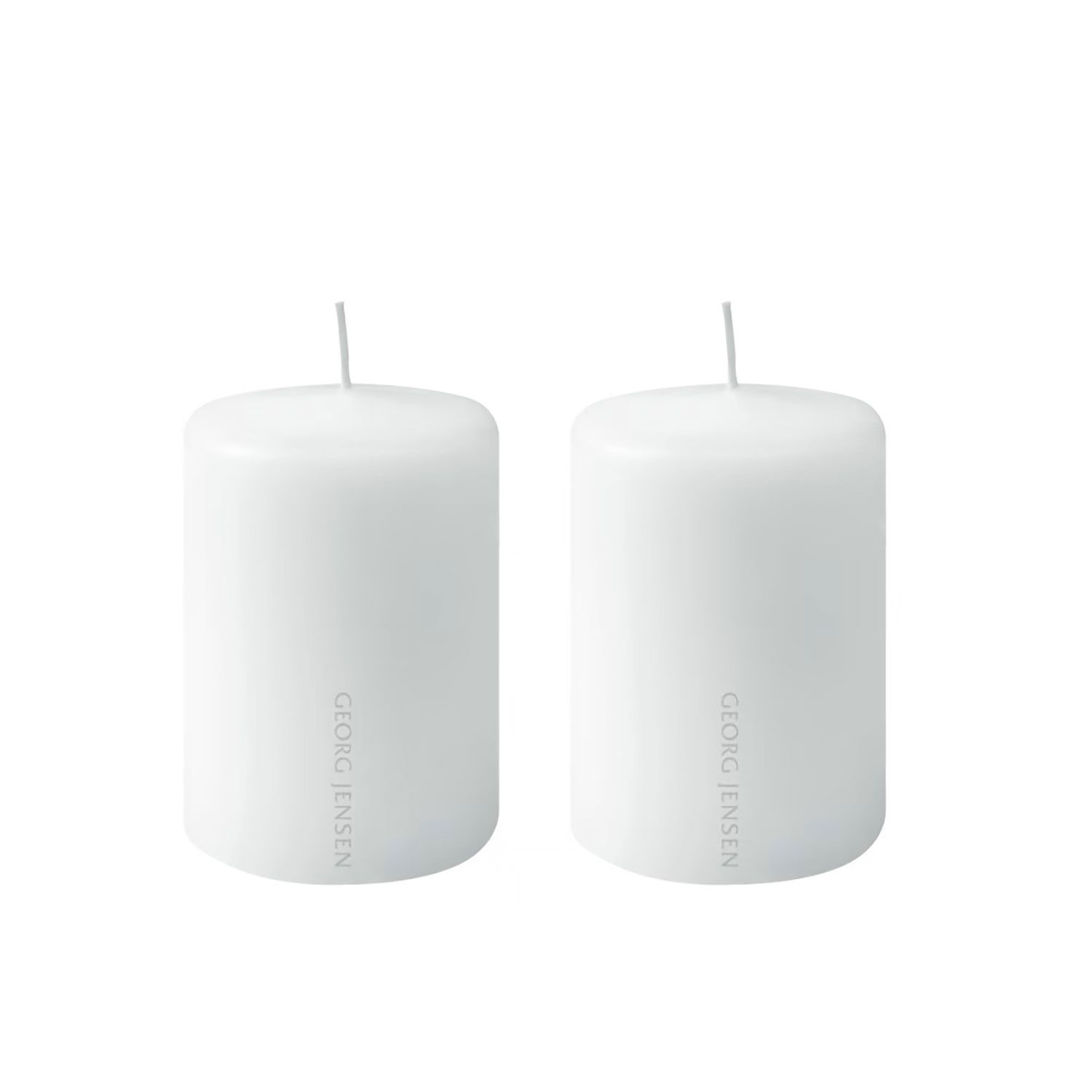 George Jensen Candles H: 3.94 Inch Diameter: 2.76 Inch 2 Piece 10019358, 5713275211587