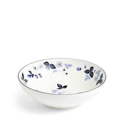 Wedgwood Wild Strawberry Inky Blue Cereal Bowl 18Cm 7 Inch 1072189, 701587481700