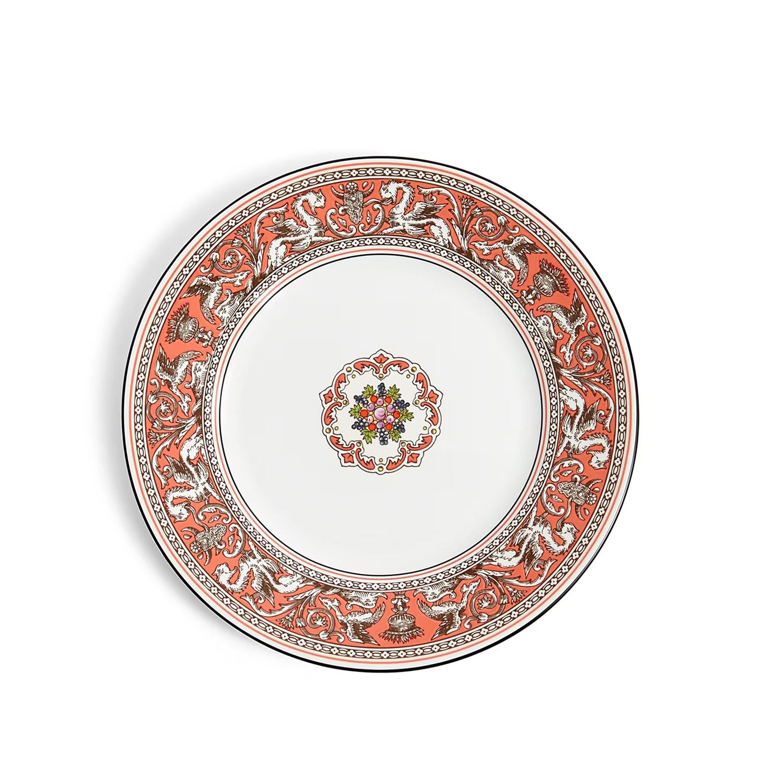 Wedgwood Florentine Salmon Plate 20.6Cm 8.1 Inch 1070514, 701587480048