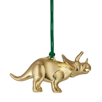 Waterford Christmas Triceratops Golden Ornament 1070352, 701587479448