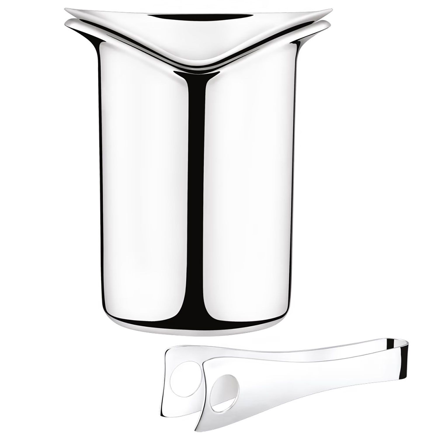 George Jensen Wine and Bar Ice Bucket With Tongs 3586961, 5705145083790