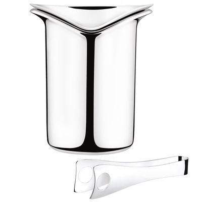 George Jensen Wine and Bar Ice Bucket With Tongs 3586961, 5705145083790