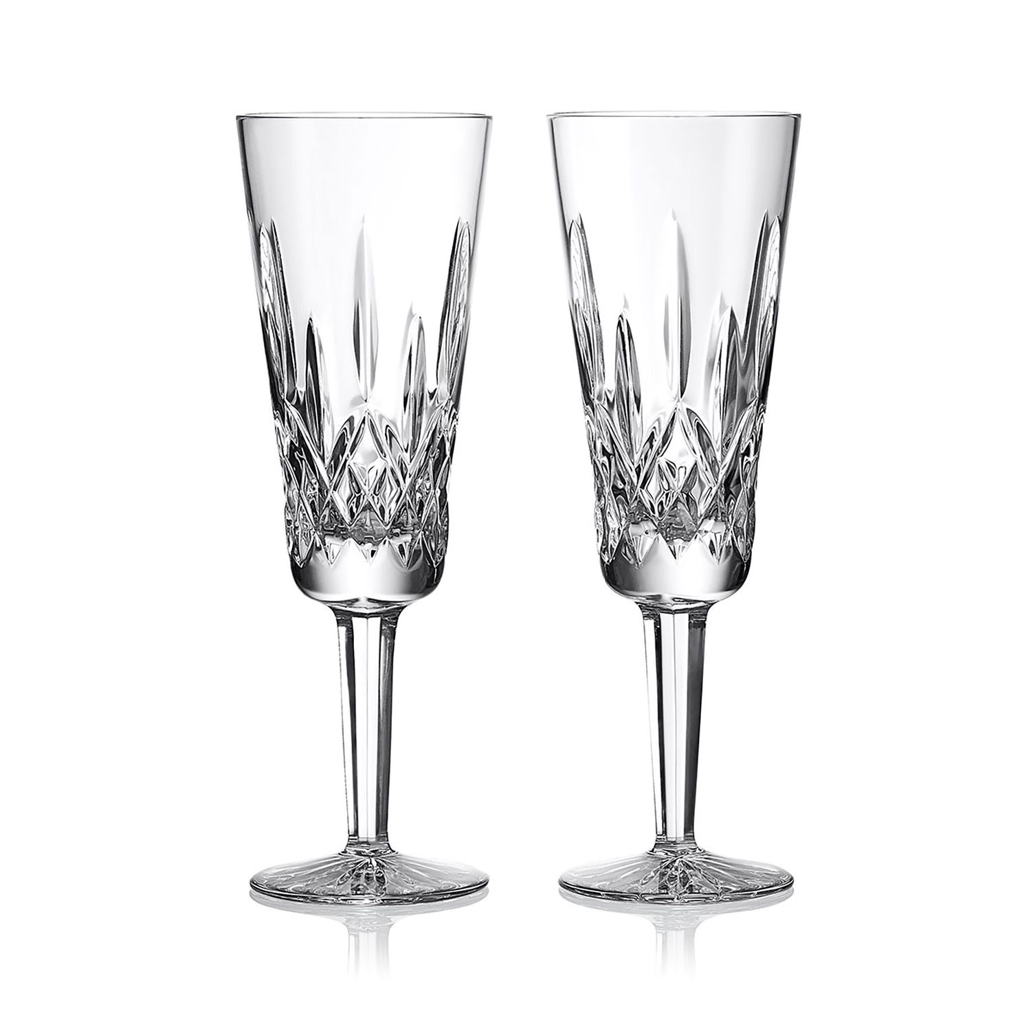 Waterford Lismore Flute 225Ml 7.5Fl oz Set of 2 1070327, 701587479738