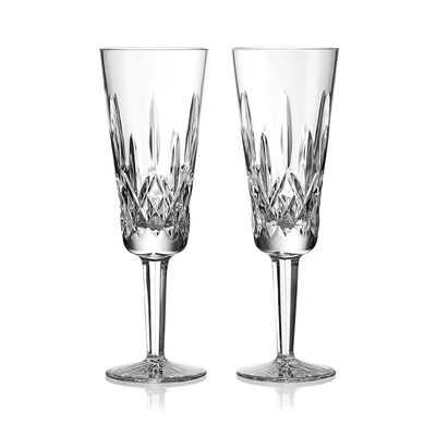 Waterford Lismore Flute 225Ml 7.5Fl oz Set of 2 1070327, 701587479738