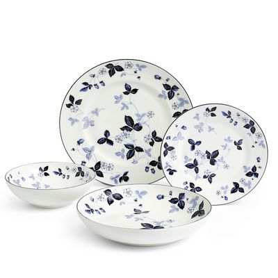 Wedgwood Wild Strawberry Inky Blue Dinnerware 4 Pieces 1072187, 701587481687