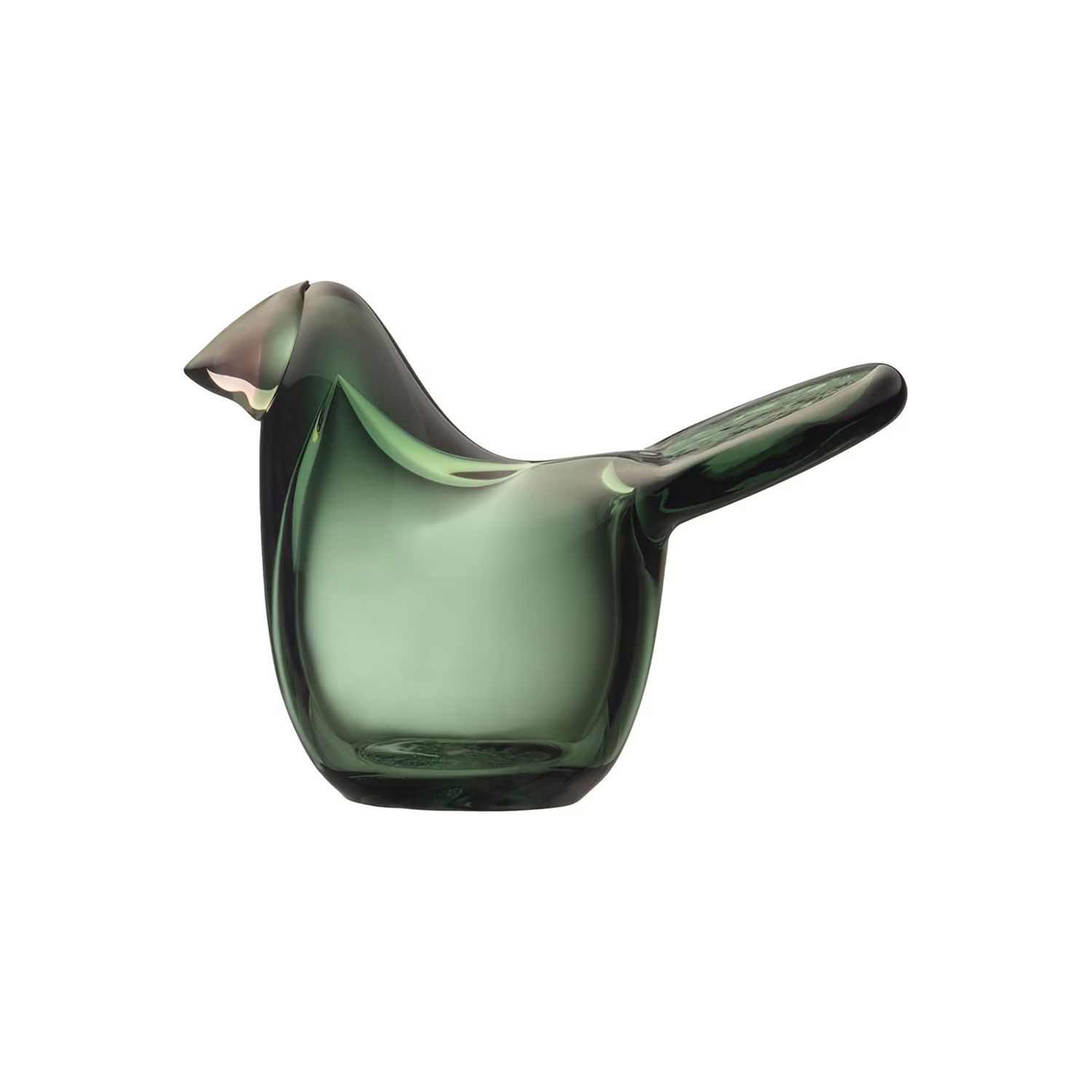 Iittala Bbt Flycatcher Pine Green-Salmon Pink 95 X 60Mm 3.74 X 2.36 Inch 1070567, 6411923680523