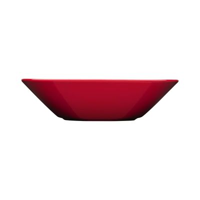 Iittala Teema Plate Deep 21Cm 8.27 Inch Red 1006010, 6411800170512