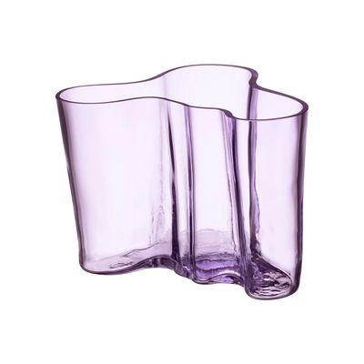 Iittala Aalto Vase 140Mm 5.5 Inch Light Lilac Wood Mold 1074787, 6411923683678