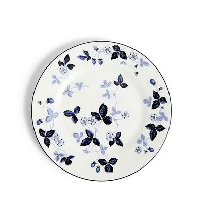 Wedgwood Wild Strawberry Inky Blue Plate 20.6Cm 8.1 Inch 1072181, 701587481625