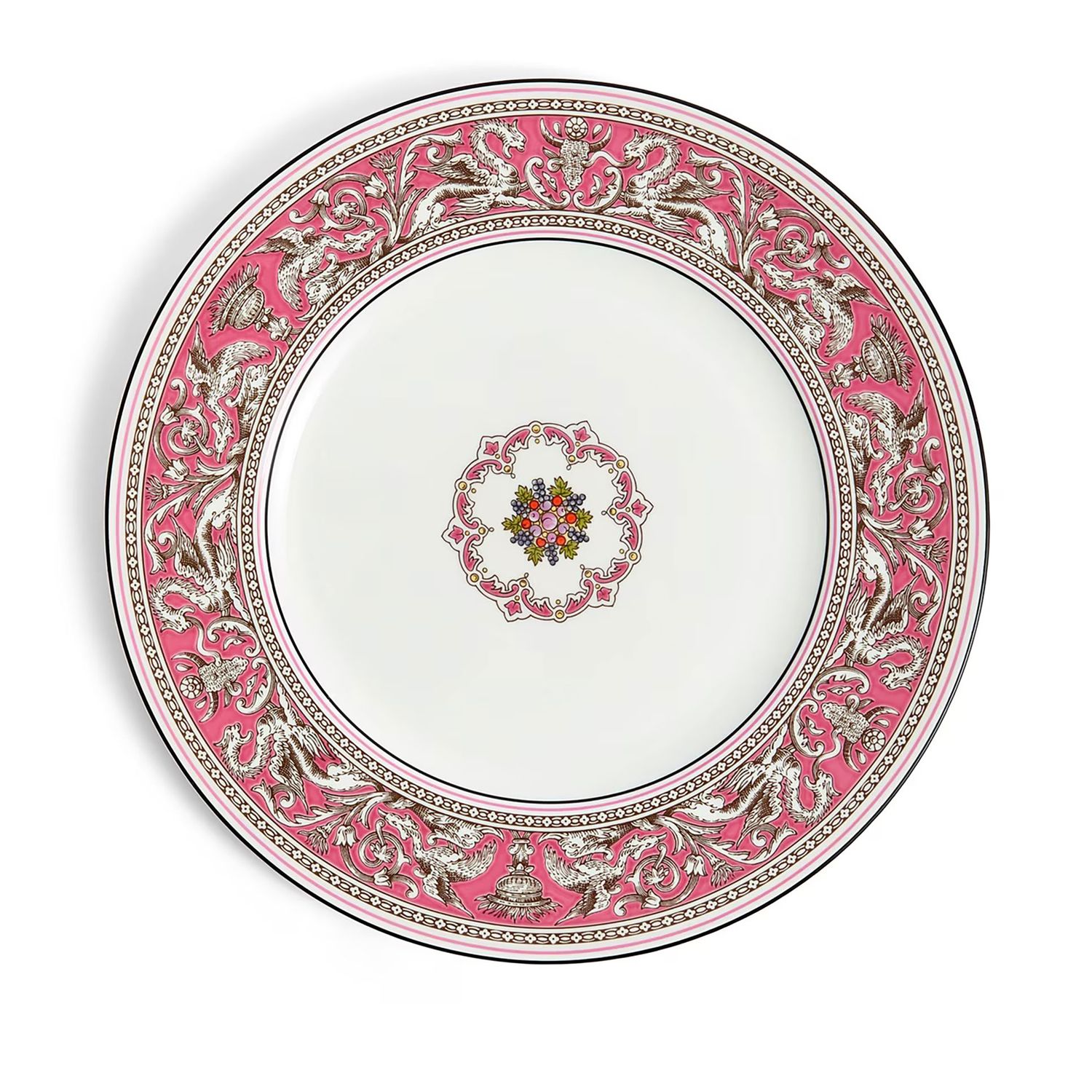 Wedgwood Florentine Fuchsia Plate 27.3Cm 10.7 Inch 1070518, 701587480086