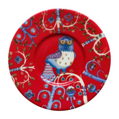 Iittala Taika Saucer 15Cm 5.9 Inch Red 1012486, 7320065006575