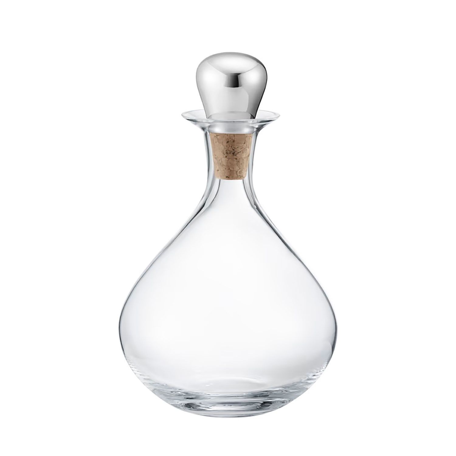 George Jensen Sky Liquor Decanter With Cork Stopper 10019303, 5713275209577