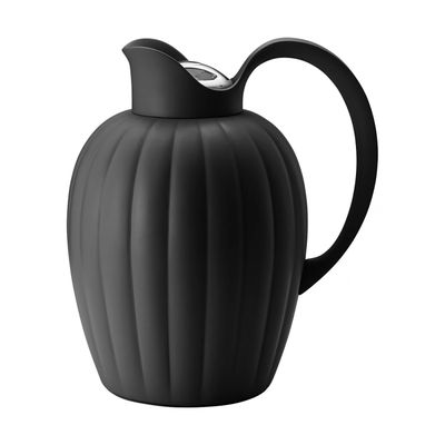 George Jensen Bernadotte Thermo Jug Black and Stainless Steel Lid Pp and Abs Plastic 33.8 oz 100195…