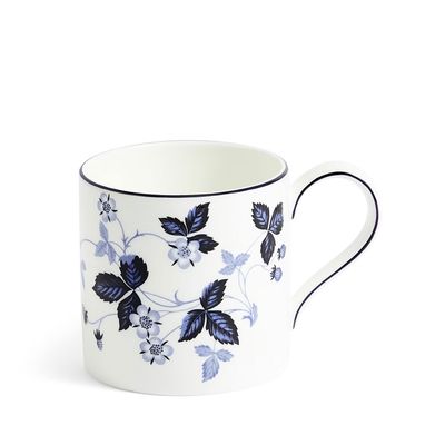 Wedgwood Wild Strawberry Inky Blue Mug 326Ml 11Fl oz 1072186, 701587481670