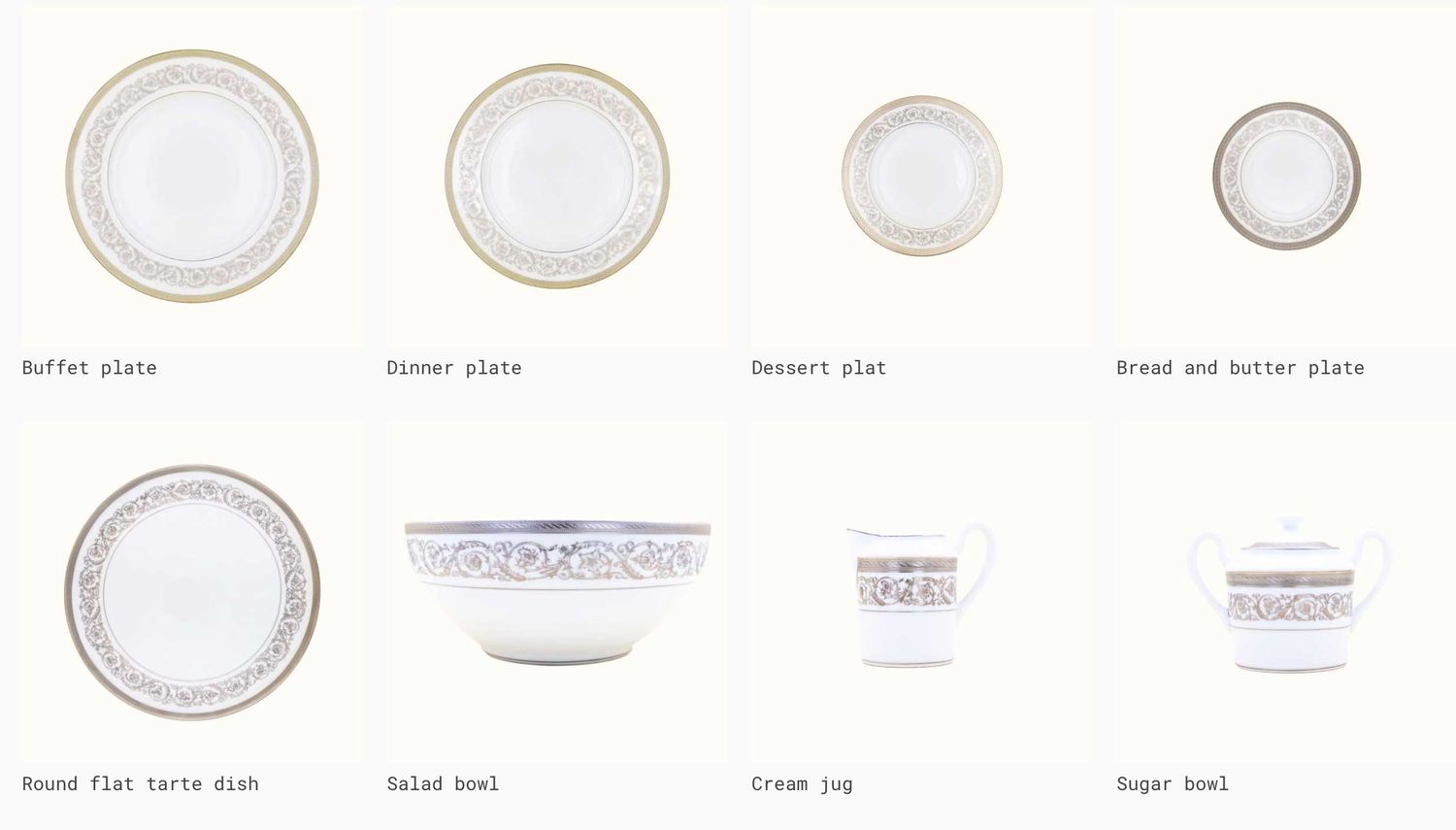Robert Haviland &amp; C. Parlon Ambassade Platinum Soup Tureen HP64155P