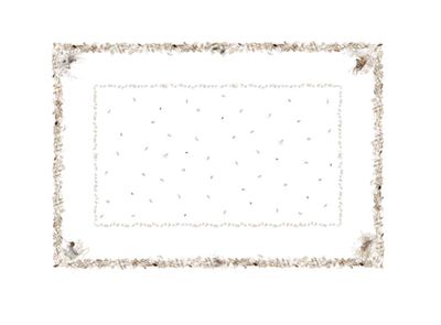 Gien France Sologne Rectangular Tablecloth, 8010SO2500, 3660838031675