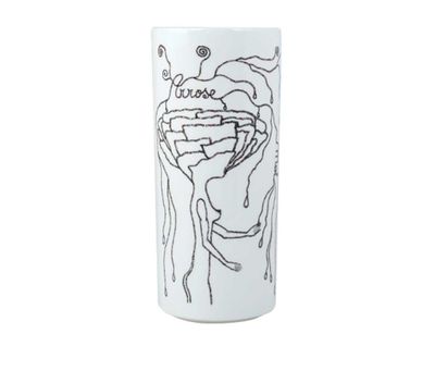 Gien France La Prestic Ouiston Cylinder Vase Spray Me, 1861CVD100, 3660838029931