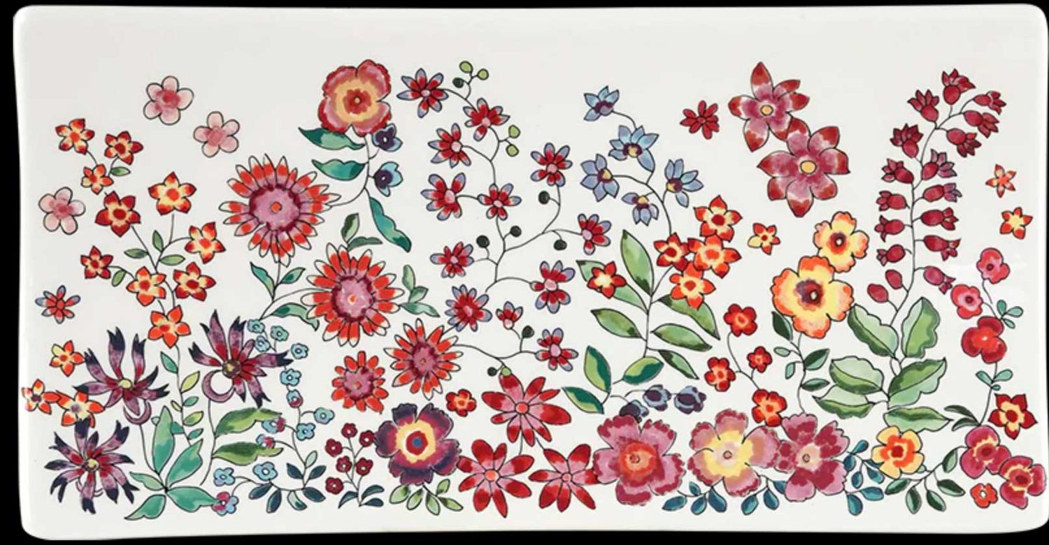Gien France Poesie Letter Tray, 1855CVIP01, 3660838032191