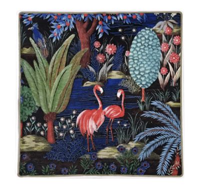 Gien France Le Jardin Du Palais Square Plate Small, 1853CCCP01, 3660838028651